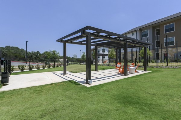 patio at Park at Stone Oak Apartments