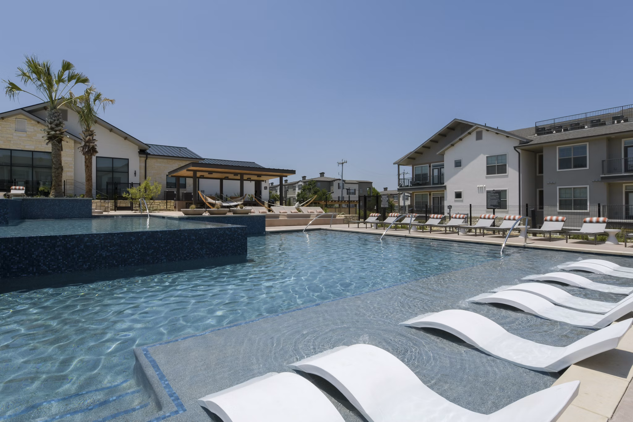 pool at Park at Stone Oak Apartments