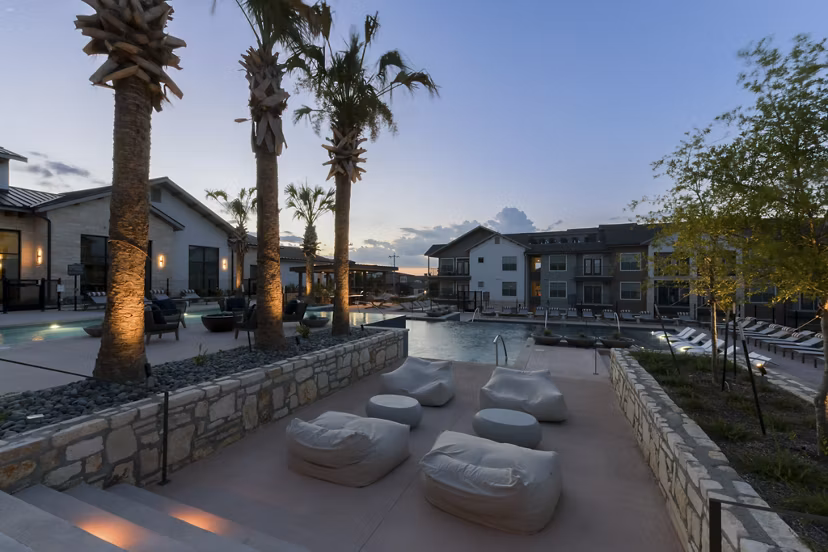 pool at Park at Stone Oak Apartments 