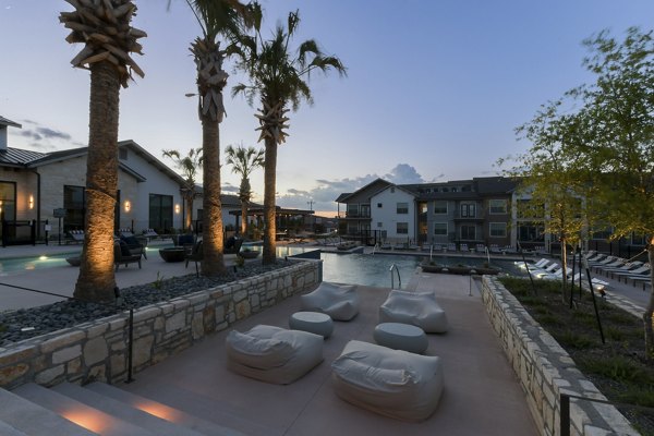 pool at Park at Stone Oak Apartments 