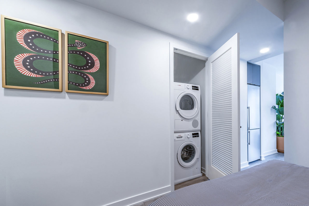 Laundry room at Theory (2 of 2)
