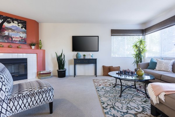 living room at Barcelona Apartments