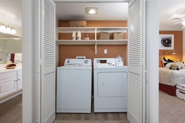laundry room at Barcelona Apartments