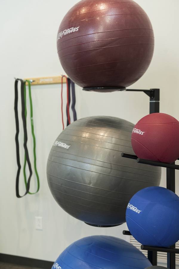 fitness center at The Current at Watershed Apartments
