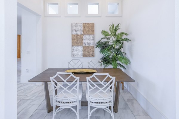 Modern meeting facility with advanced tech at The Mark at Denton Apartments