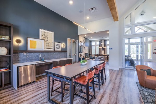 Inviting clubhouse with modern decor at Prose Northbend Apartments