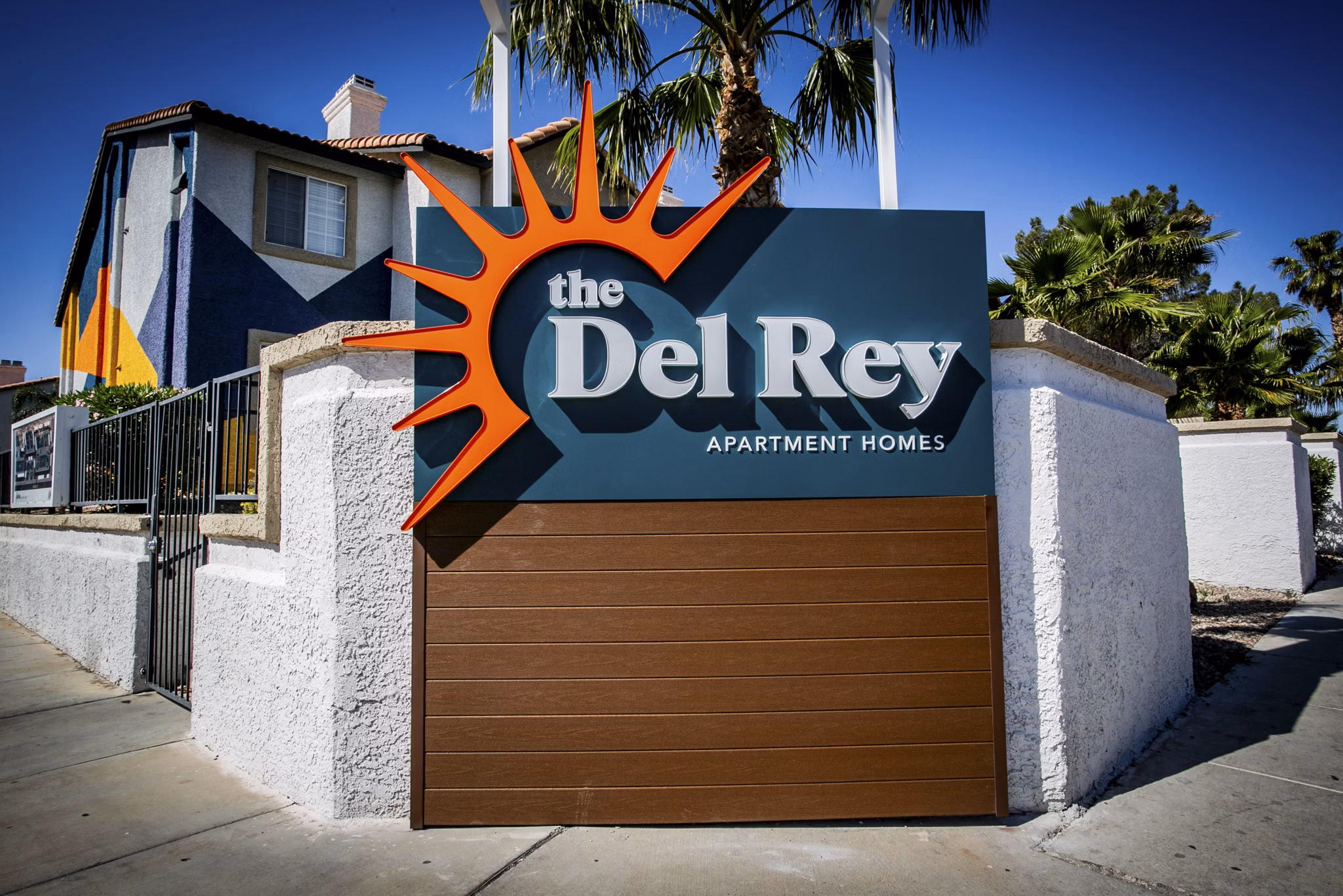 exterior at The Del Rey Apartments 