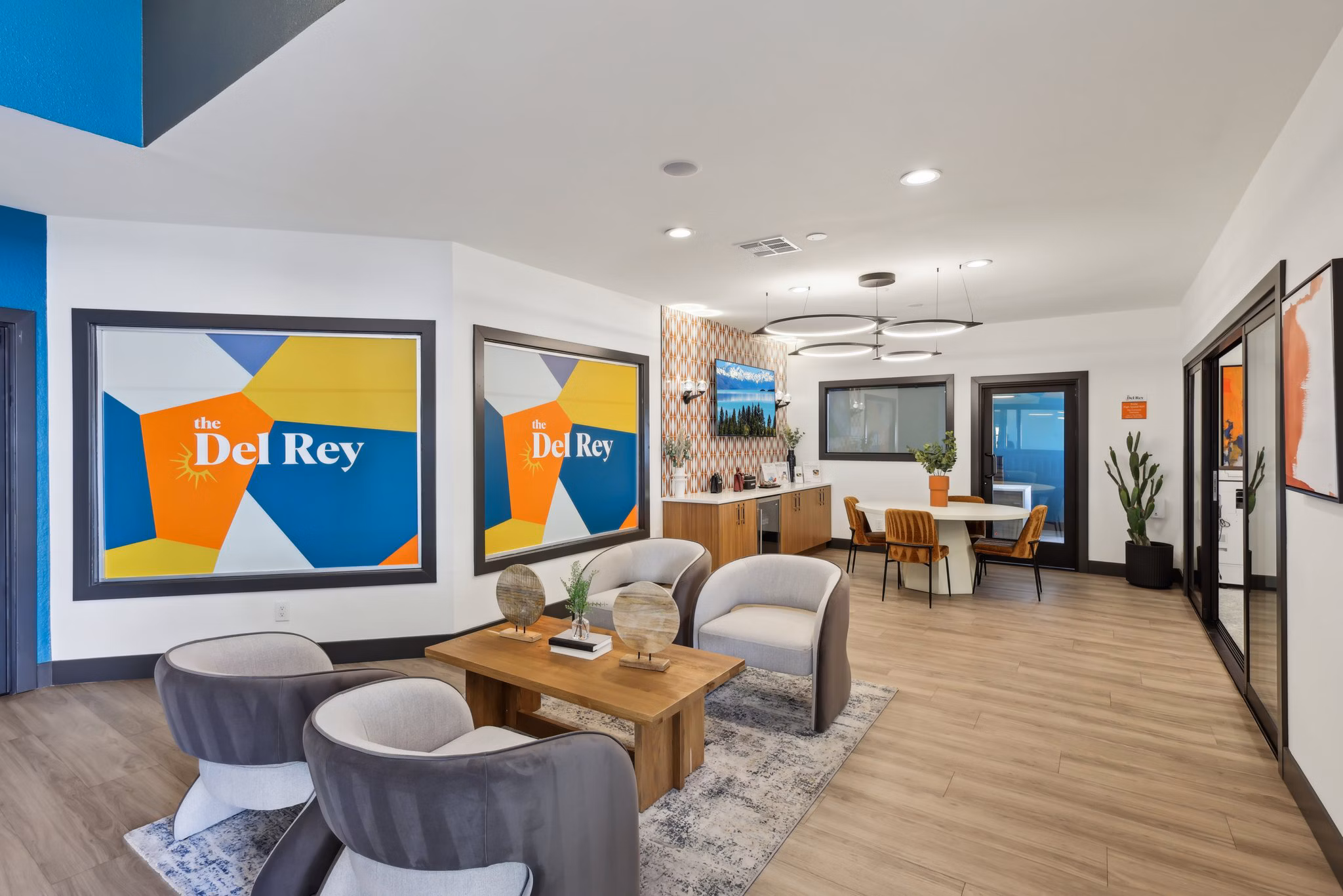 clubhouse at The Del Rey Apartments 