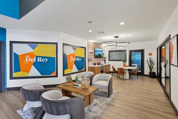 clubhouse at The Del Rey Apartments 
