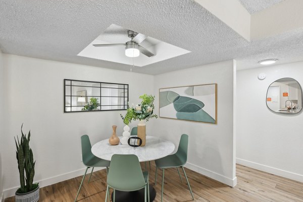dining room at The Del Rey Apartments 