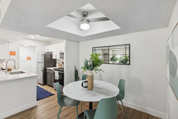 dining room at The Del Rey Apartments 