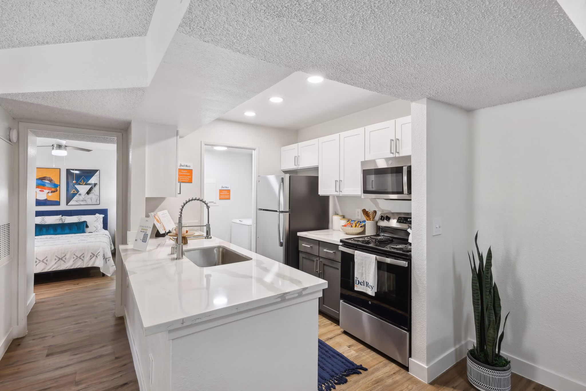  kitchen at The Del Rey Apartments 