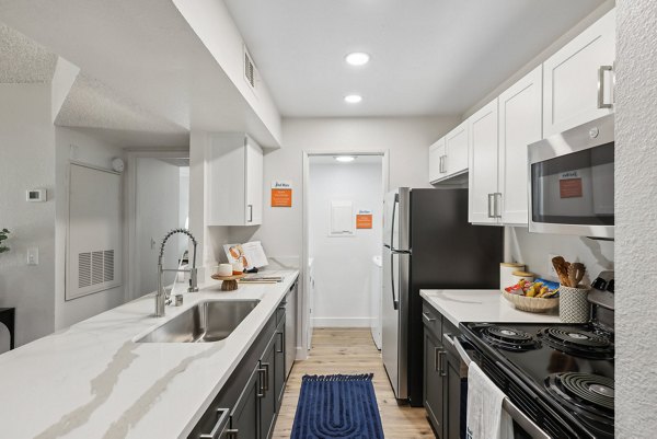 kitchen at The Del Rey Apartments