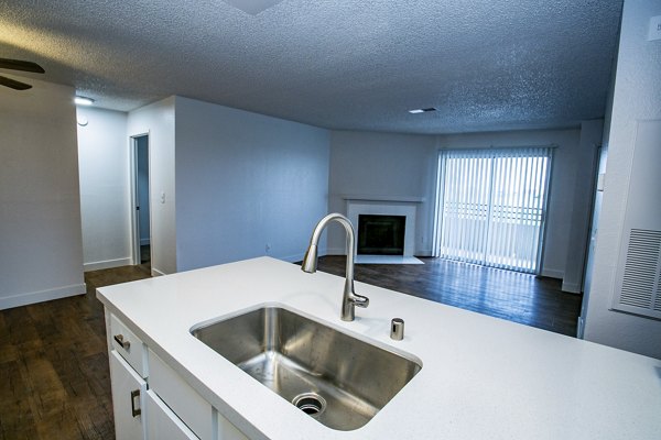 kitchen at Vista Del Rey Apartments