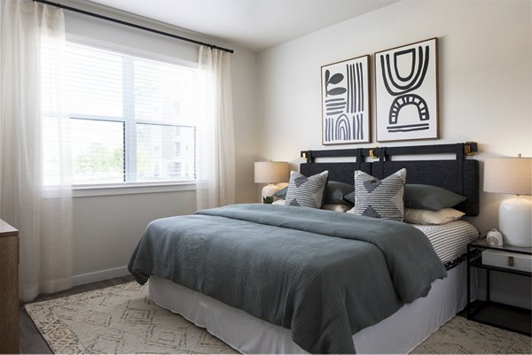 bedroom at Broadstone North ATX Apartments