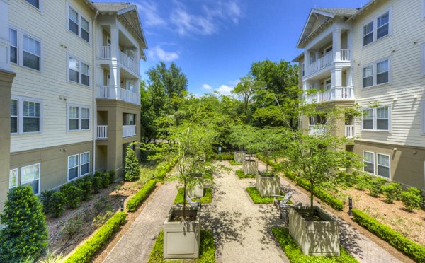 building/exterior at The Village at Lake Lily Apartments