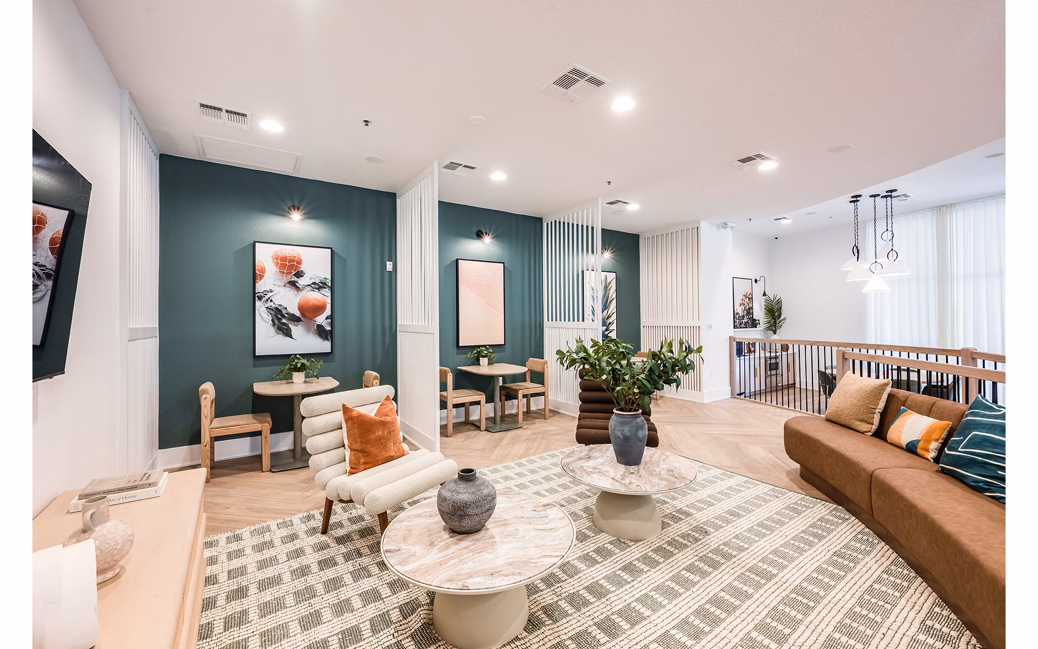 Clubhouse/Lobby at The Village at Lake Lily Apartments