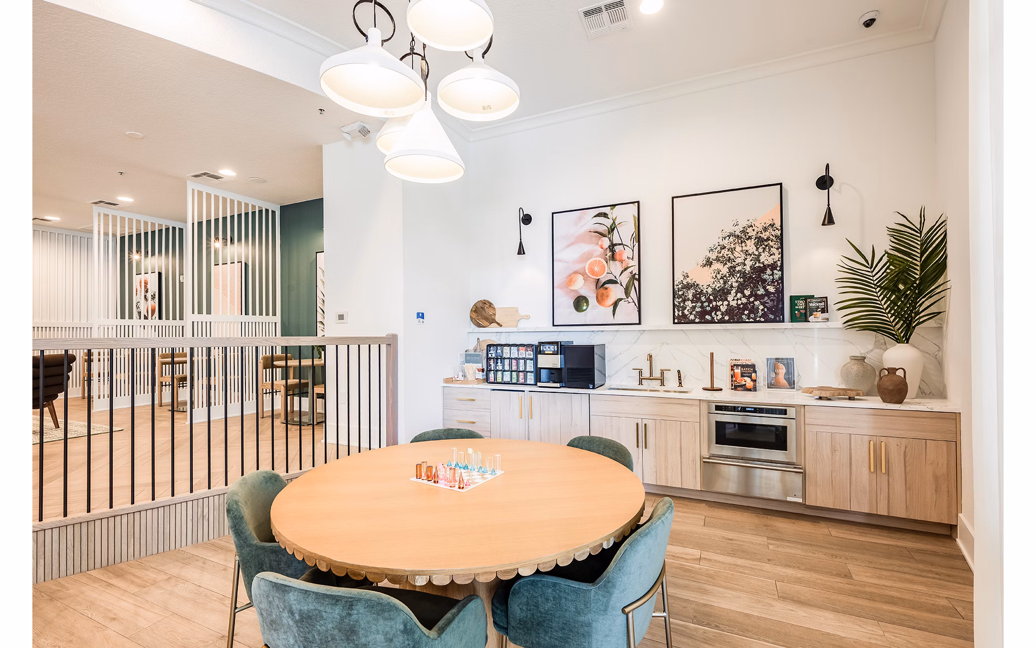 Clubhouse/Lobby at The Village at Lake Lily Apartments