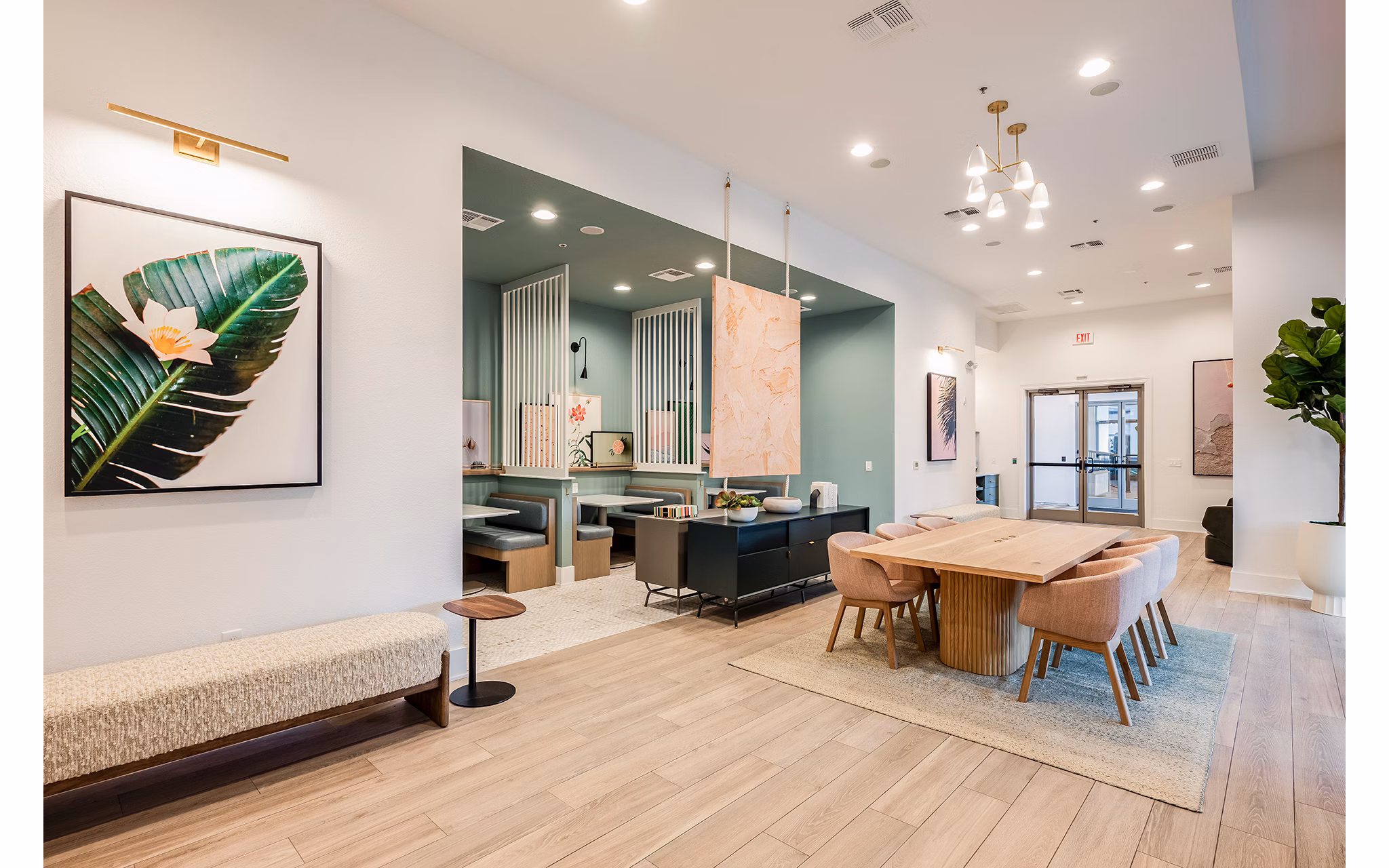 Clubhouse/Lobby at The Village at Lake Lily Apartments