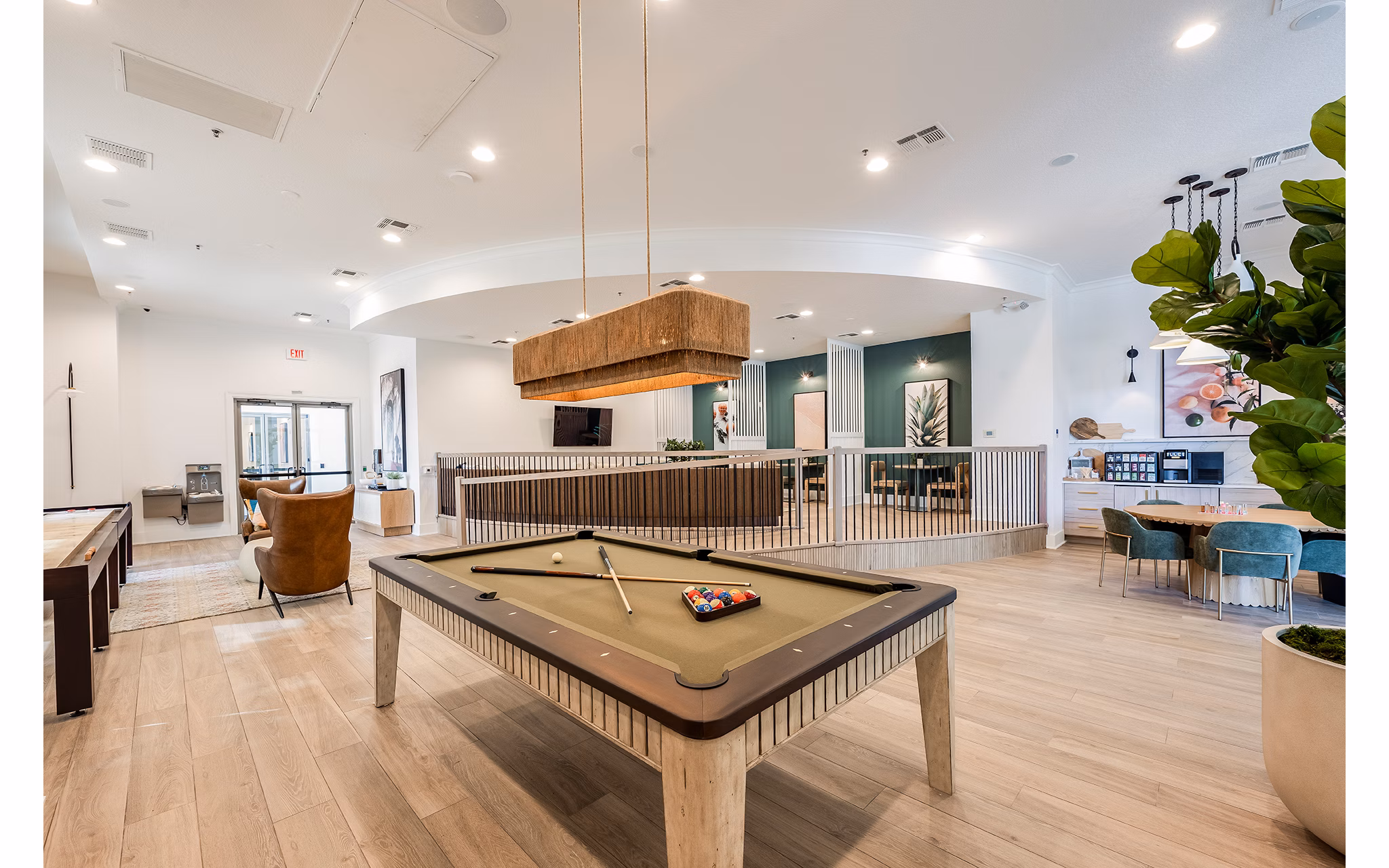 Clubhouse/Lobby at The Village at Lake Lily Apartments