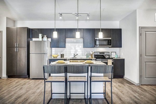 dining room/kitchen at Haven at M Apartments