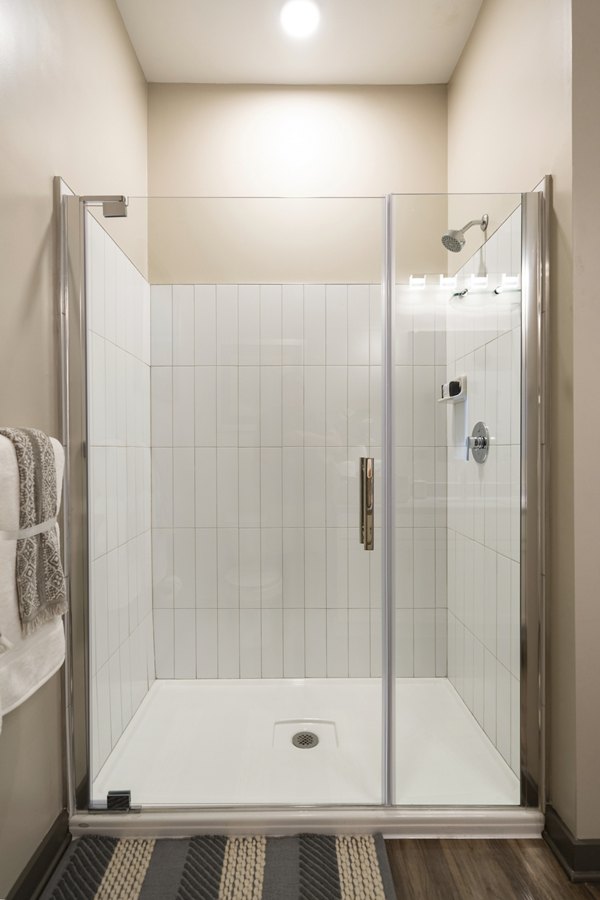 Spacious bathroom with elegant fixtures at Sterling at Stonecrest Apartments
