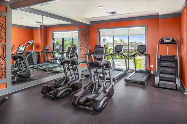 fitness center at Sterling at Stonecrest Apartments