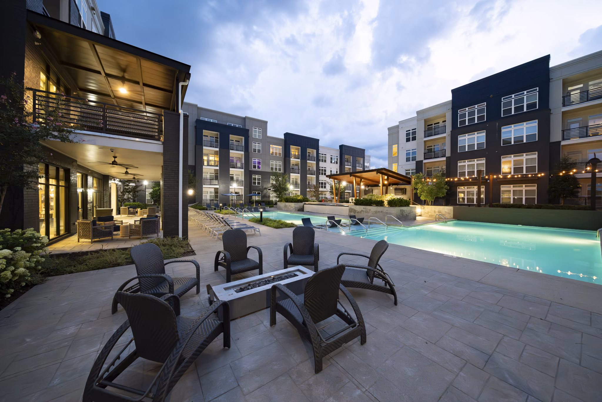 pool at Sterling at Stonecrest Apartments