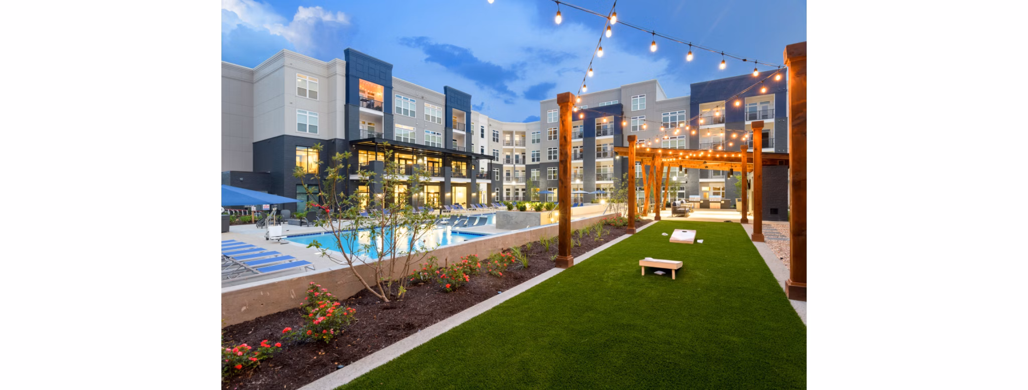 recreational area at Sterling at Stonecrest Apartments