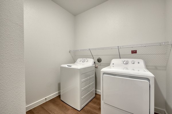 laundry room at The Overlook at The Rim Apartments