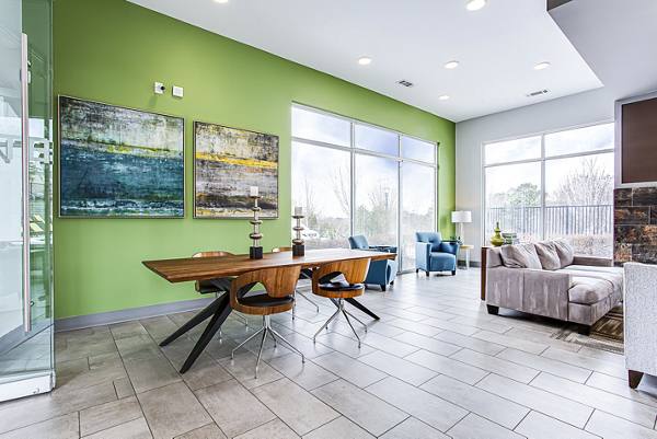 clubhouse/lobby at 550 Northridge Apartments
