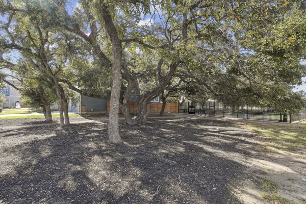 dog park at The Oaks on Chisholm Trail Apartments