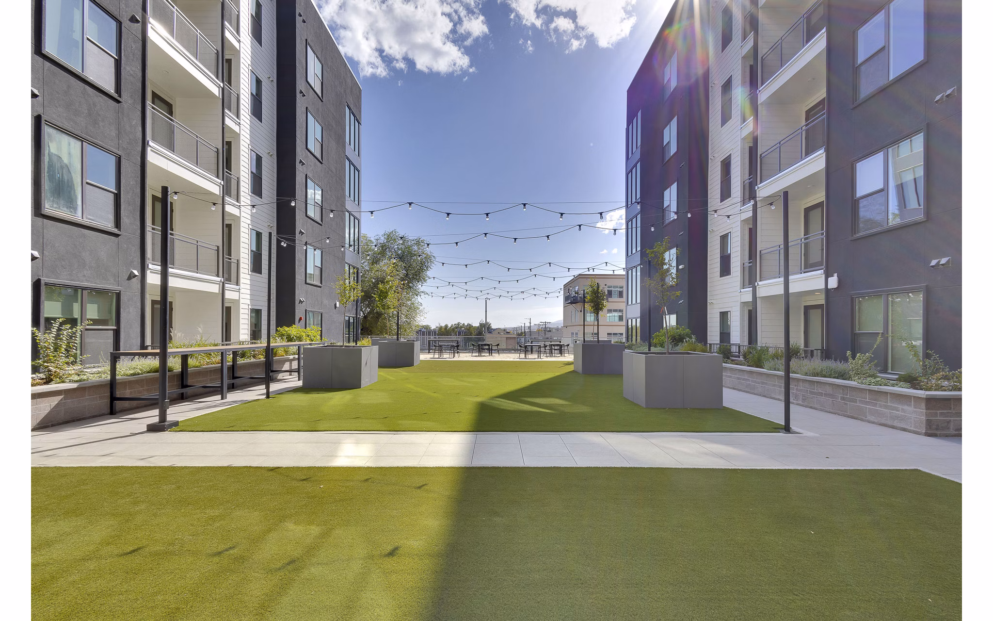 building at Fiona Apartments