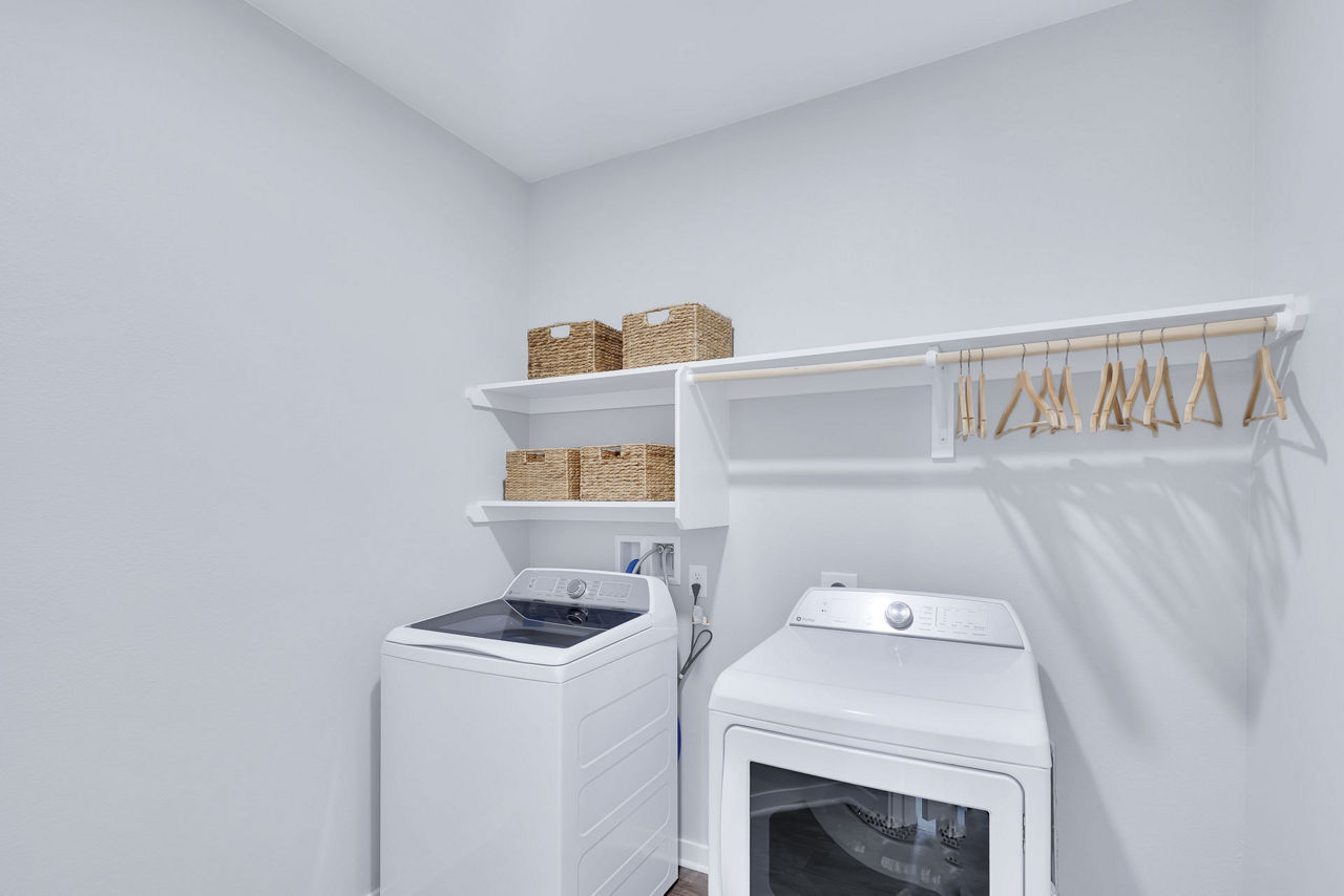 Laundry room at Fiona