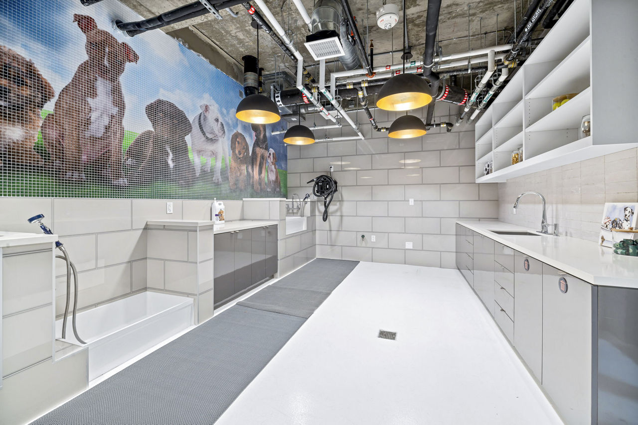 Pet wash at 400H Apartments