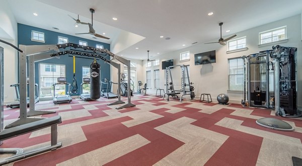 fitness center at Coddle Creek Apartments