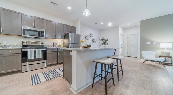 kitchen at Coddle Creek Apartments