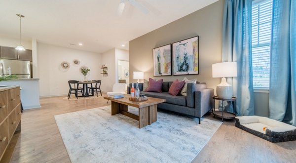 living room at Coddle Creek Apartments