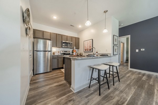 kitchen at Pringle Square Apartments