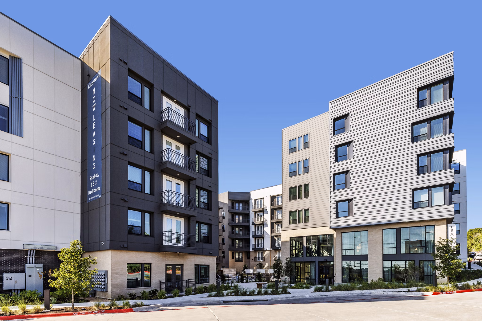 Crosstown Apartments: Sleek design of luxury high-rise in vibrant city neighborhood