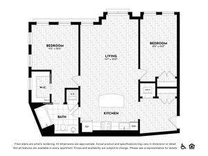 Floorplan Flat 102