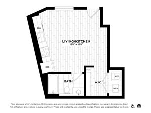Floorplan Flat 115