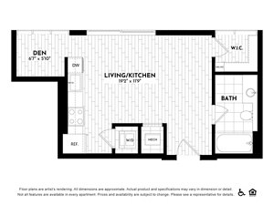 Floorplan Flat 214