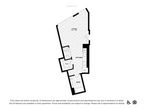 Floorplan Flat 215