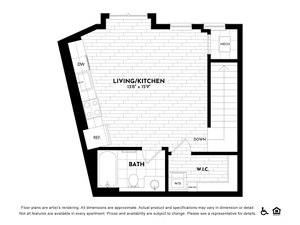 Floorplan Flat 116