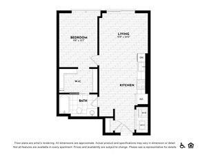 Floorplan Flat 207