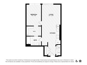 Floorplan Flat 210