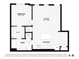 Floorplan Flat 105