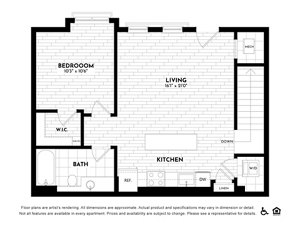 Floorplan Flat 118
