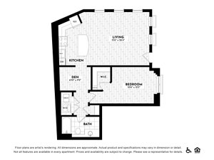 Floorplan Flat 101